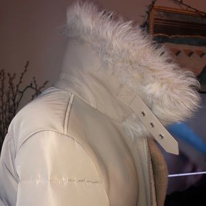Shearling Jacket with Quilted Panels